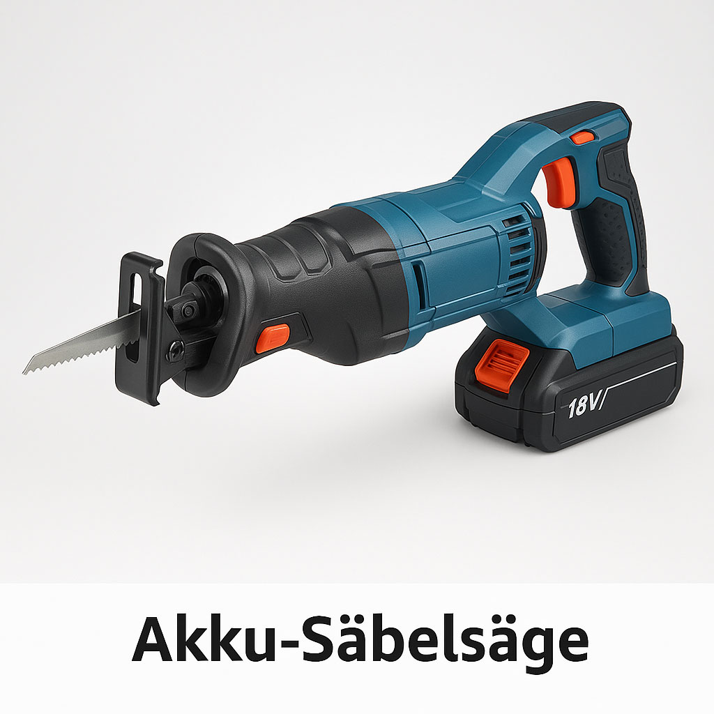 Akku-Säbelsäge für mobile Einsätze