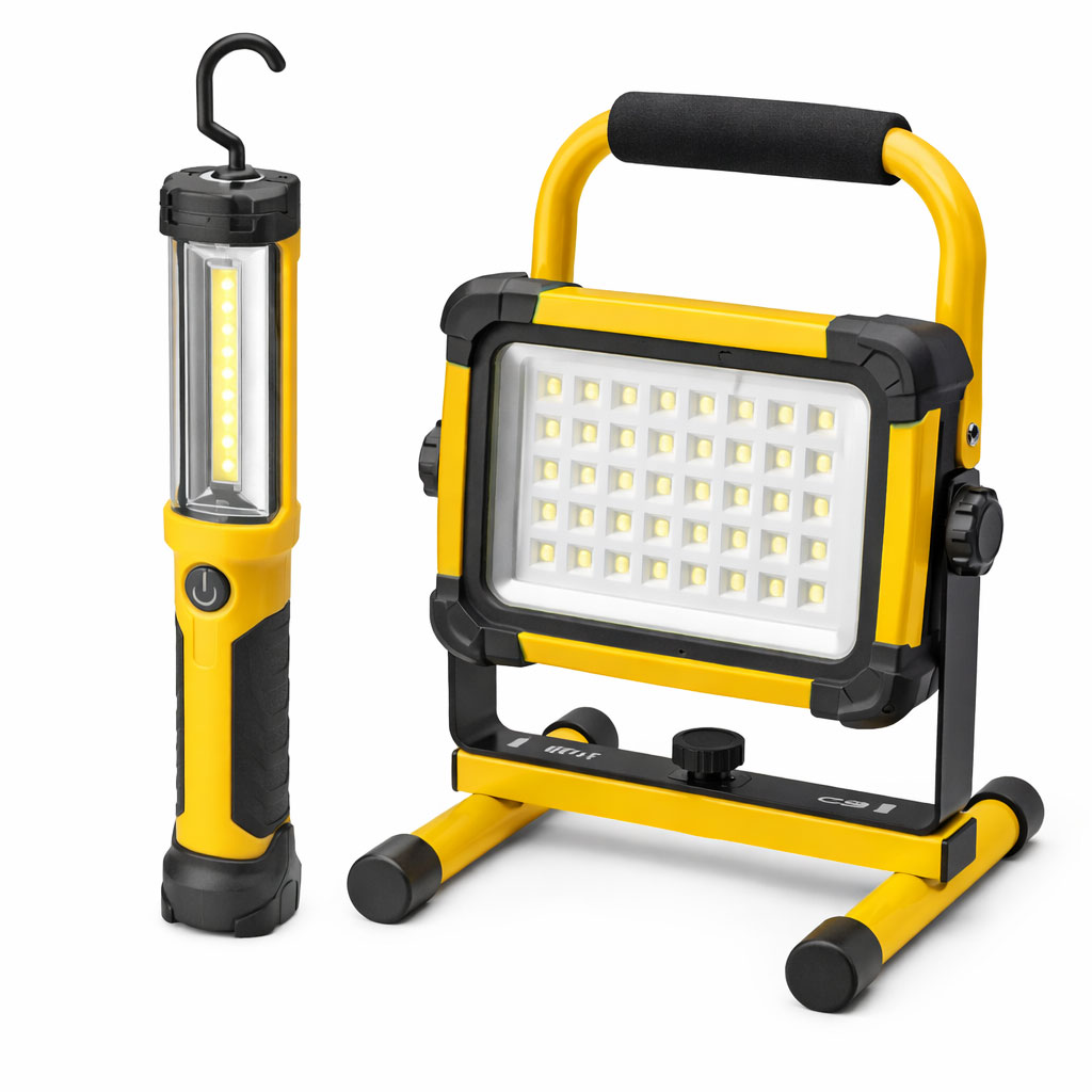 LED Arbeitsleuchte für Werkstatt und Serviceeinsatz