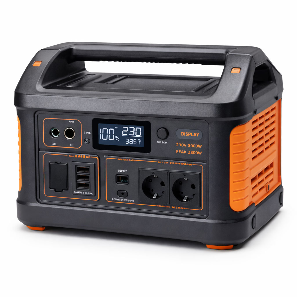 Tragbare Powerstation für mobile Werkstatt