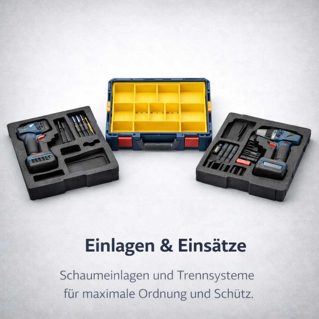 Einlagen für L-BOXX Werkzeugkoffer