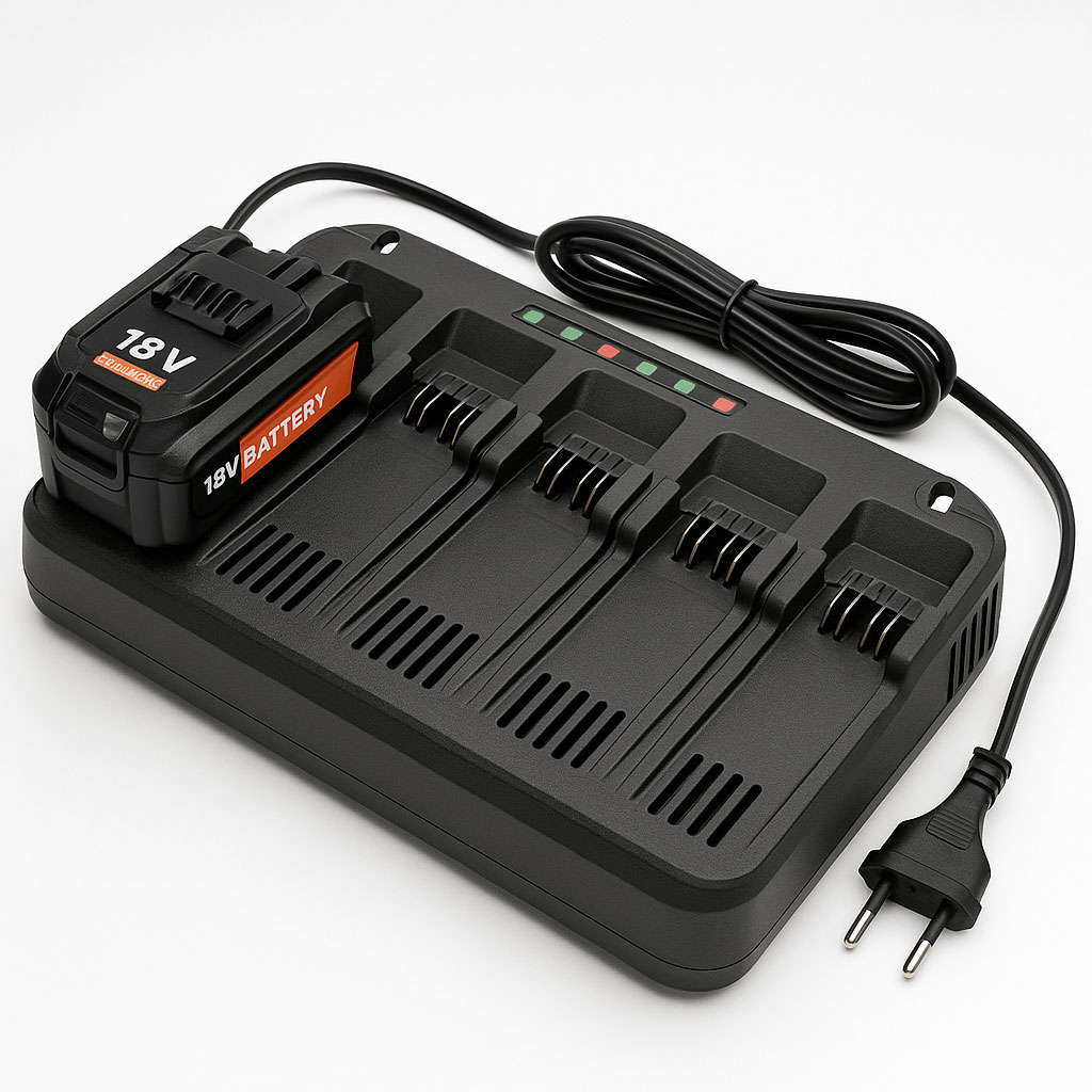 Ladestation für Akkus