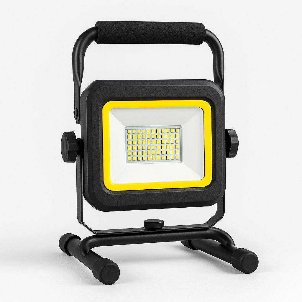 Mobile LED-Arbeitsleuchte mit Akku