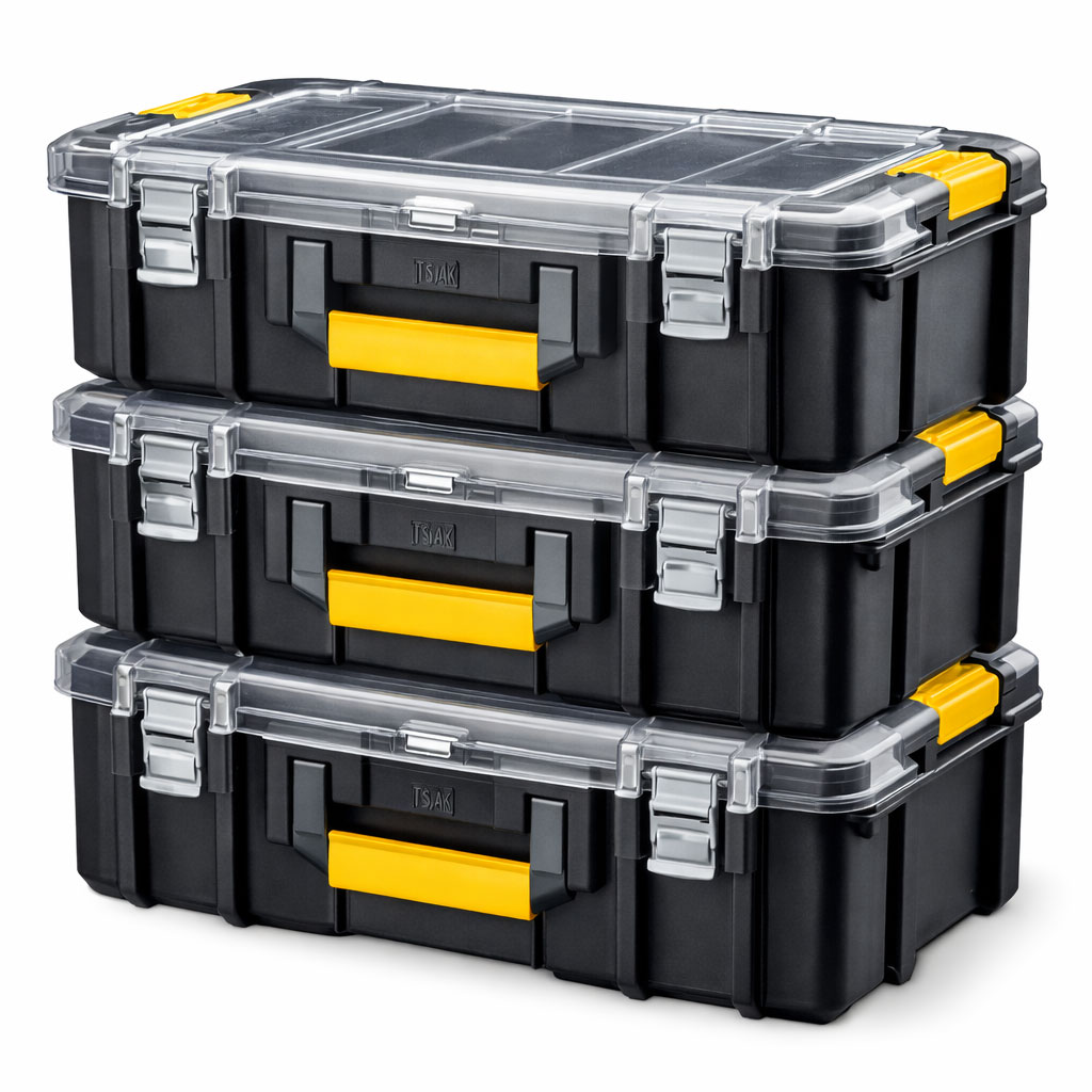 Modularer Systemkoffer stapelbar