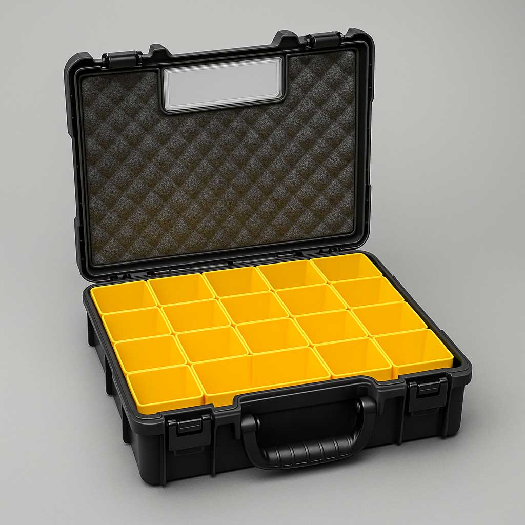 Profi Sortimentskasten mit stabilem Verschlusssystem