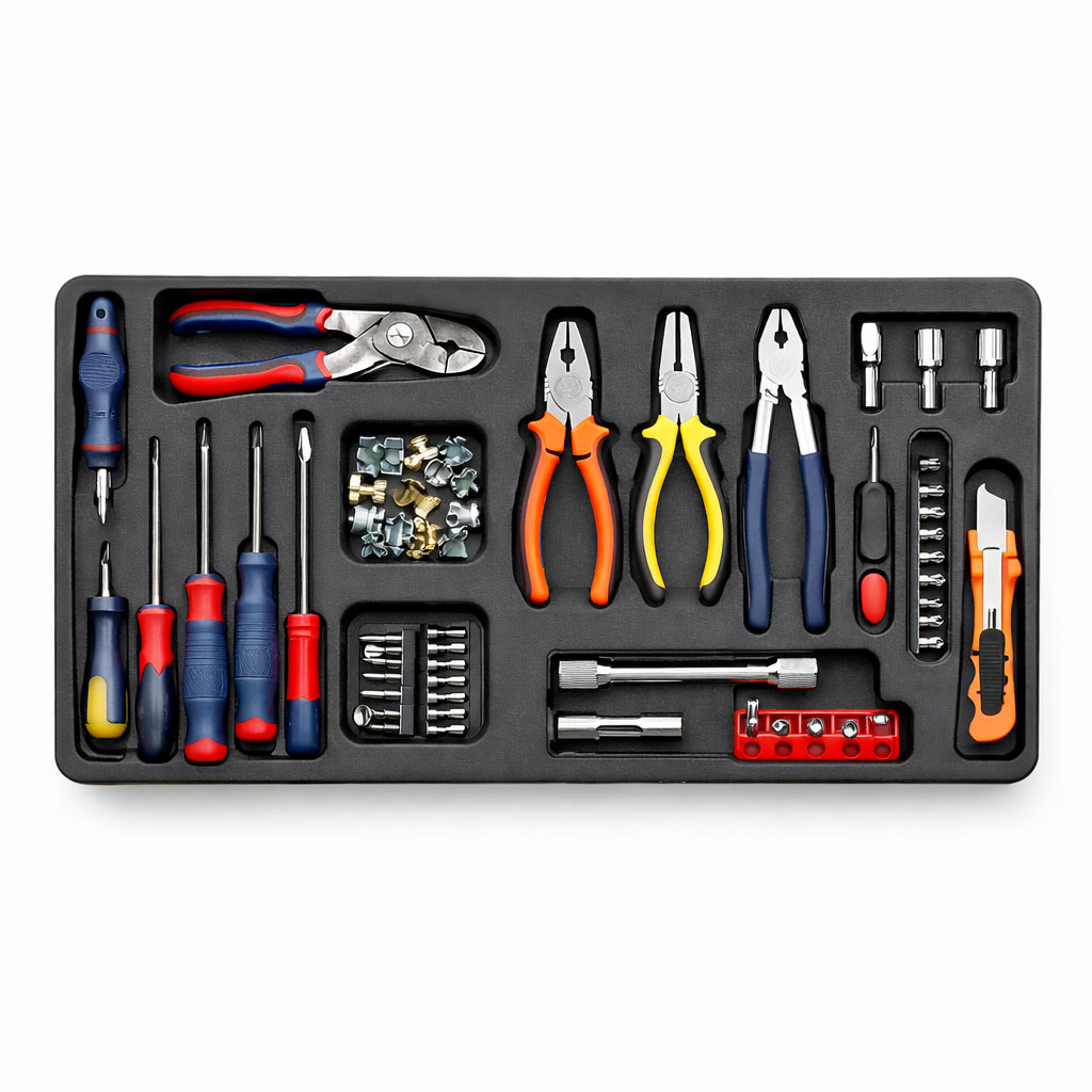 Universal Schubladeneinsatz für Werkzeug