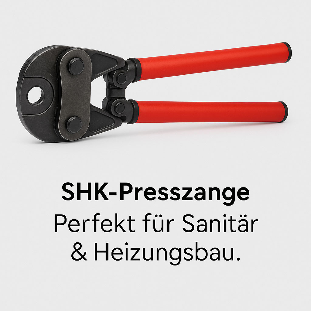 Spezial-Presszange für SHK