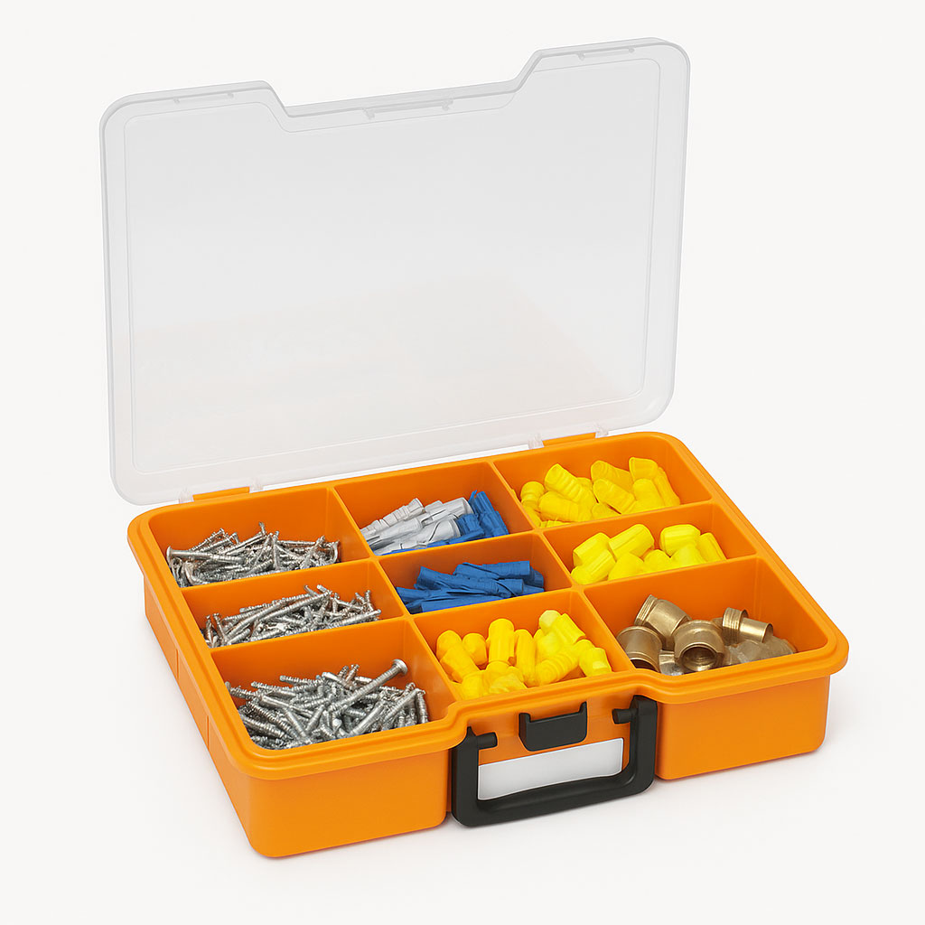 Sortimentskästen für Fahrzeug und Werkstatt