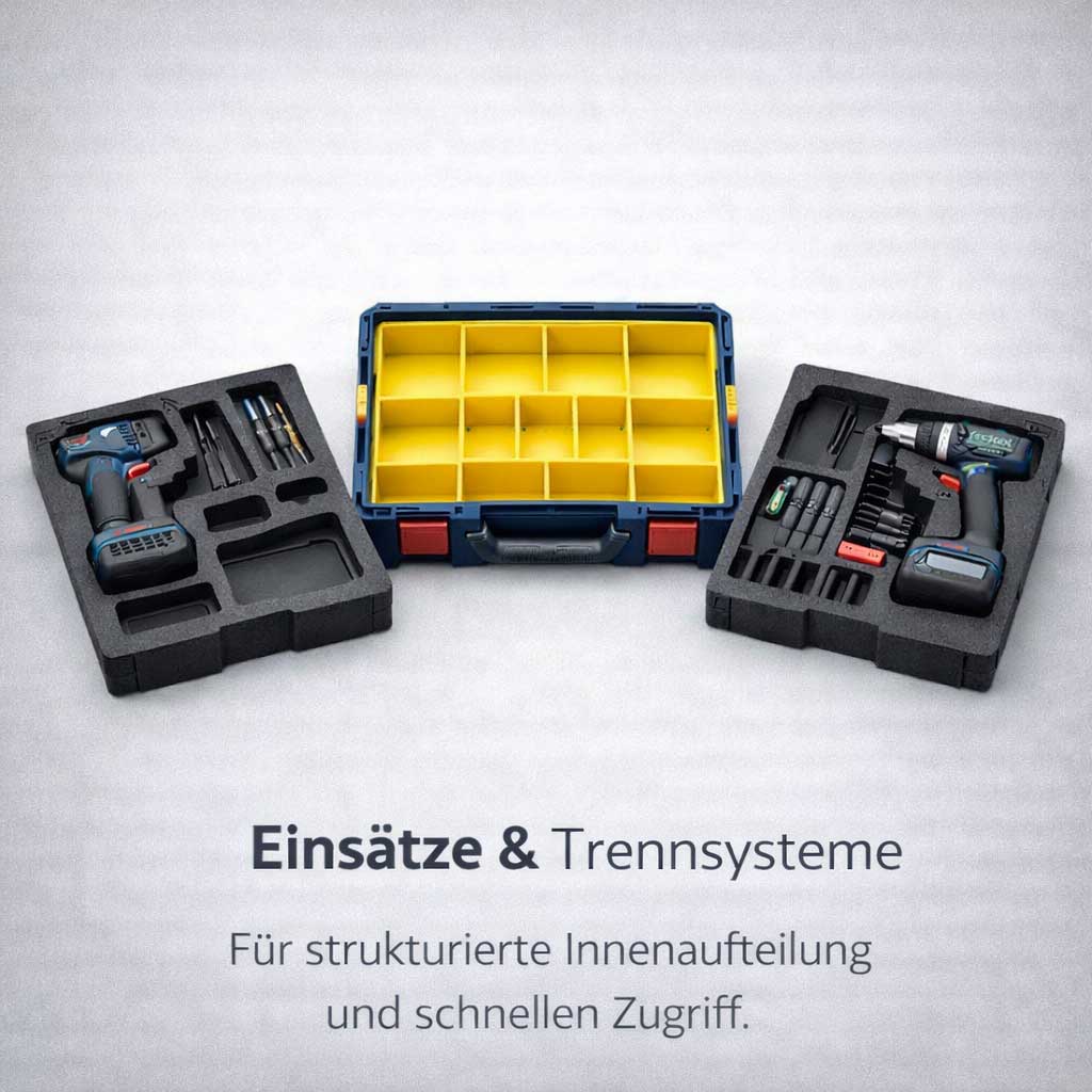 Systainer Einsatz für Werkzeuge und Zubehör