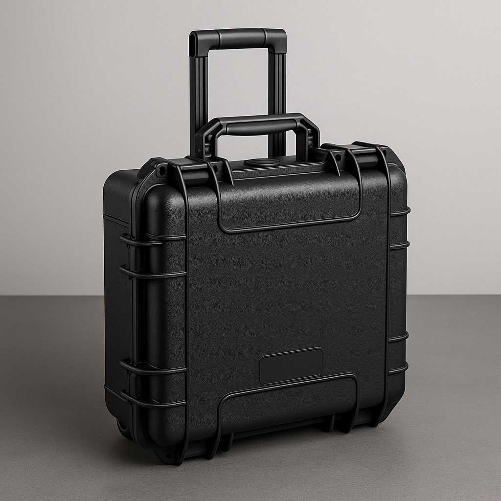 Wasserdichter Schutzkoffer mit Schaumeinlage