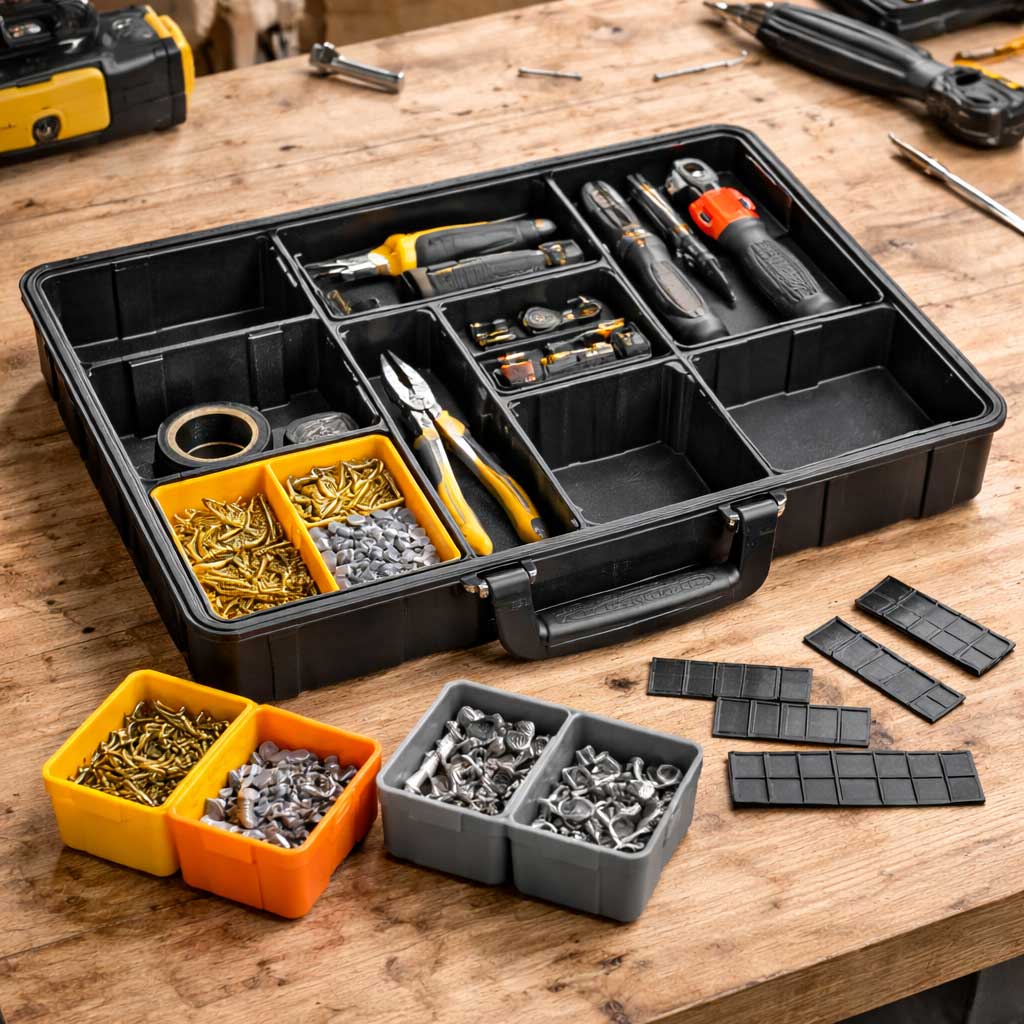 Trennstege für Werkzeugkoffer