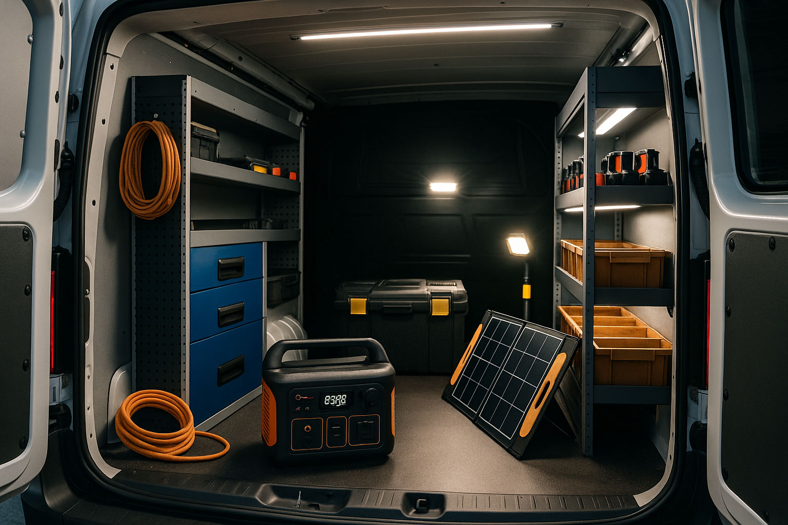 Mobile Stromversorgung & Arbeitsbeleuchtung