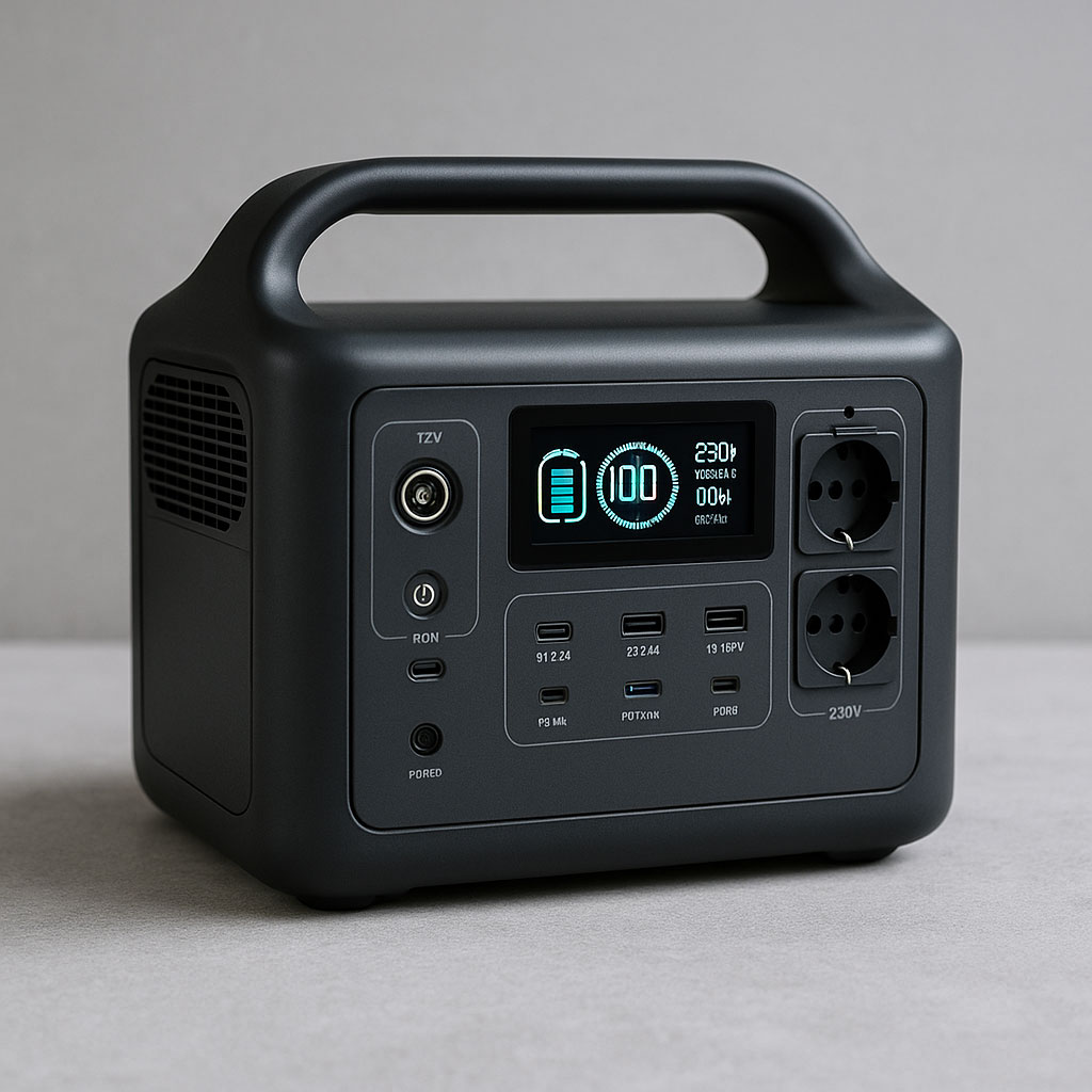 Powerstation für mobile Werkstatt – 230V & USB