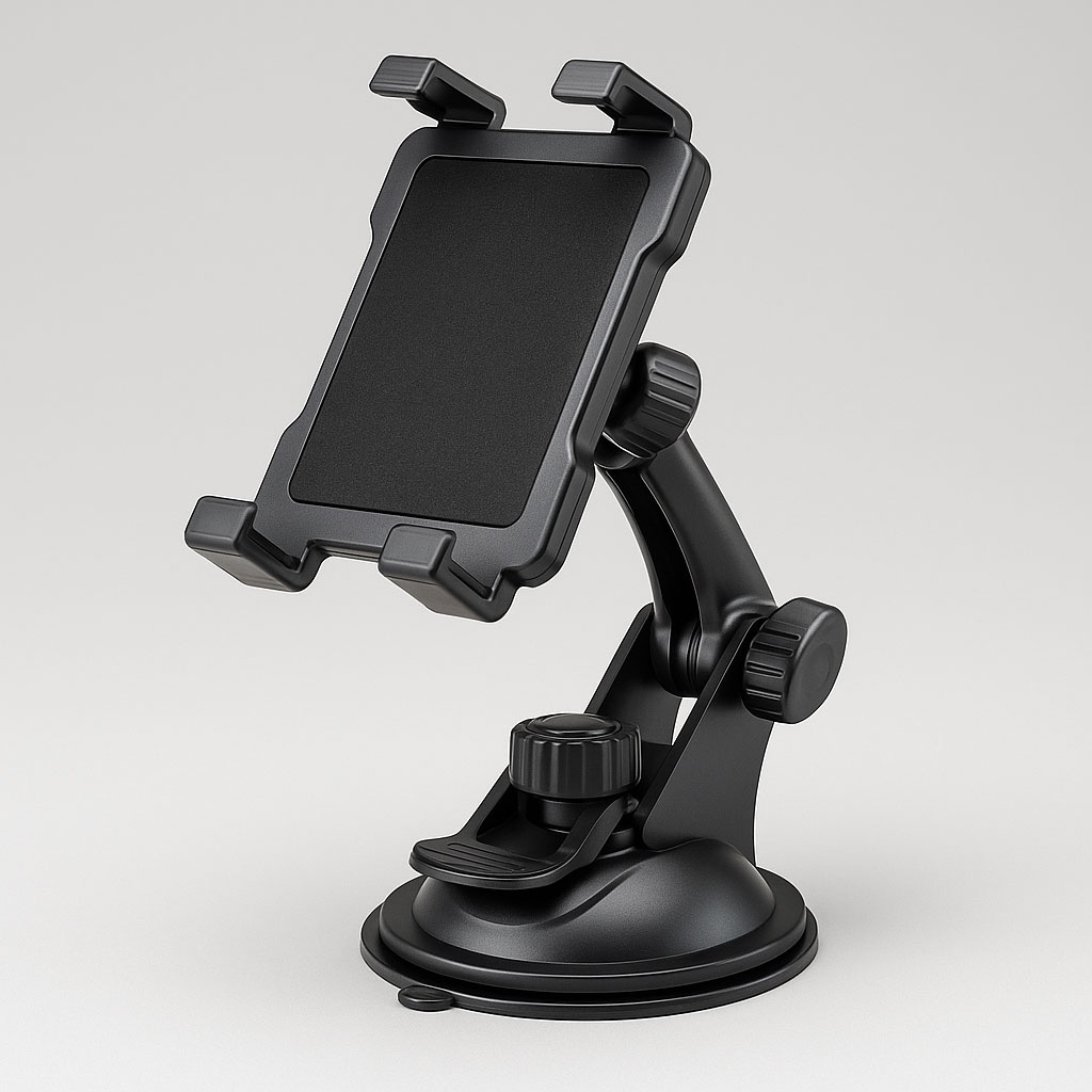 Tablet-Halterung fürs Fahrzeug – perfekt für Checklisten und Planungs-Apps